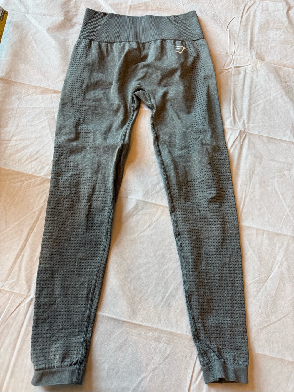 Gymshark Vital Seamless 2.0 Legging Small Charcoal Marl Grey High Waist Gym